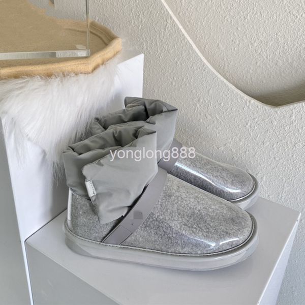 boots transparent film sheepskin wool integrated thickened light and thin down anti-skid wear-resistant snow boots cotton, Black
boots transparent film sheepskin wool integrated thickened light and thin down anti-skid wear-resistant snow boots cotton, Black