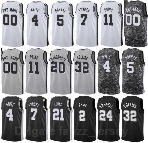 screen printed basketball al-farouq aminu jersey 2 doug mcdermott 20 joshua primo 11 lonnie walker iv 1 jakob poeltl 25 dejounte murray 5, Black;red
screen printed basketball al-farouq aminu jersey 2 doug mcdermott 20 joshua primo 11 lonnie walker iv 1 jakob poeltl 25 dejounte murray 5, Black;red