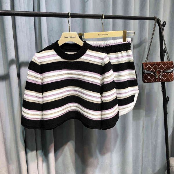 women's knits & tees double festival special price celebrity temperament contrast color stripe comfortable towel material splicing shor, White
women's knits & tees double festival special price celebrity temperament contrast color stripe comfortable towel material splicing shor, White