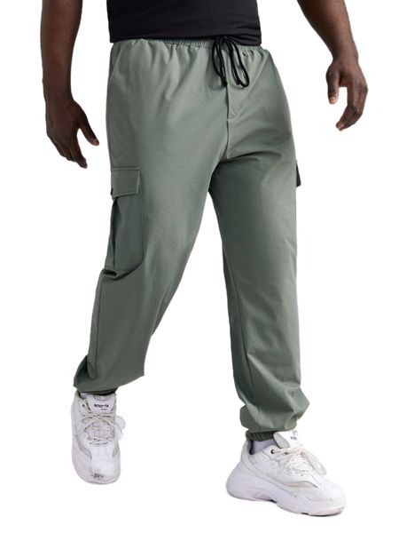 extended sizes men flap pocket drawstring waist cargo pants x0va#, Black
extended sizes men flap pocket drawstring waist cargo pants x0va#, Black