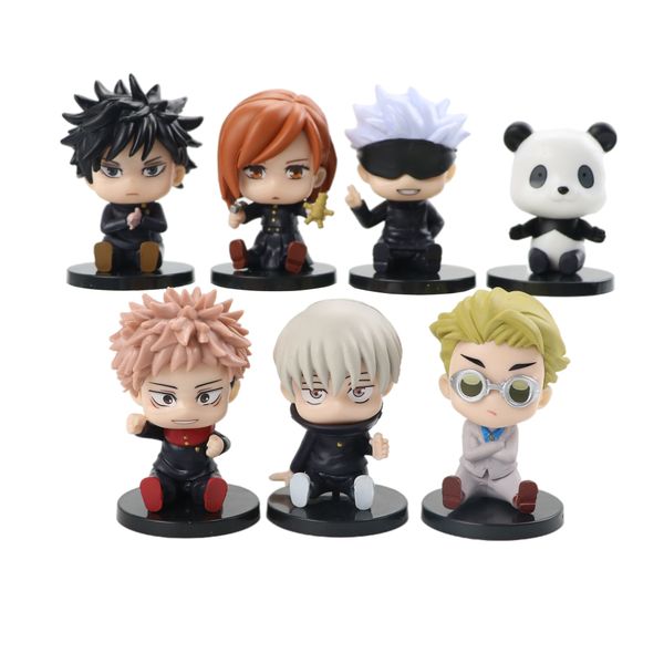 7cm version anime jujutsu kaisen doll gojo satoru/itadoriyuji/fushiguro megumi/kugisaki nobara japanese anime model toy hdl
7cm version anime jujutsu kaisen doll gojo satoru/itadoriyuji/fushiguro megumi/kugisaki nobara japanese anime model toy hdl