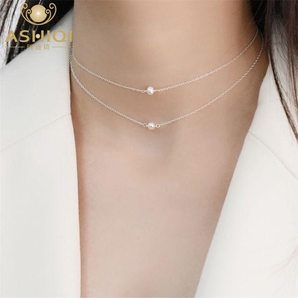ashiqi natural freshwater pearl 925 sterling silver choker necklaces for women layered chain jewelry 220810
ashiqi natural freshwater pearl 925 sterling silver choker necklaces for women layered chain jewelry 220810