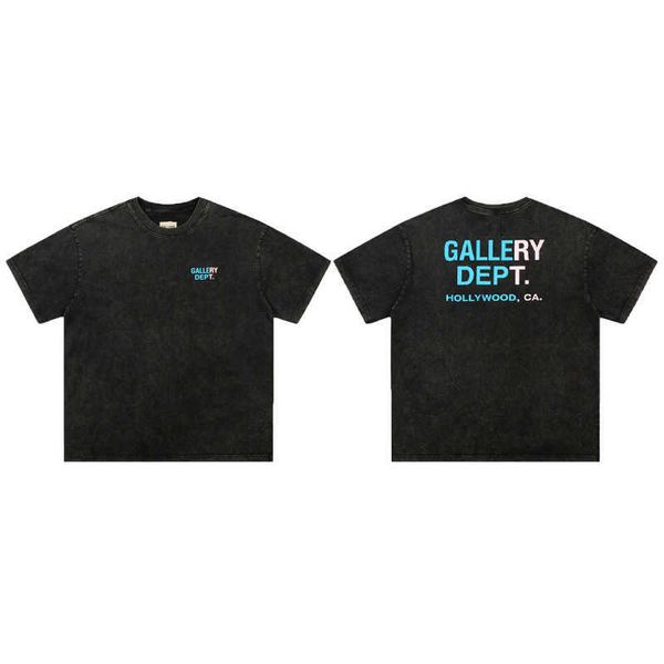 dept summer fashion brand galery high street washed and used magic color letter printed men's and women's short sleeve t-shirt, White;black
dept summer fashion brand galery high street washed and used magic color letter printed men's and women's short sleeve t-shirt, White;black