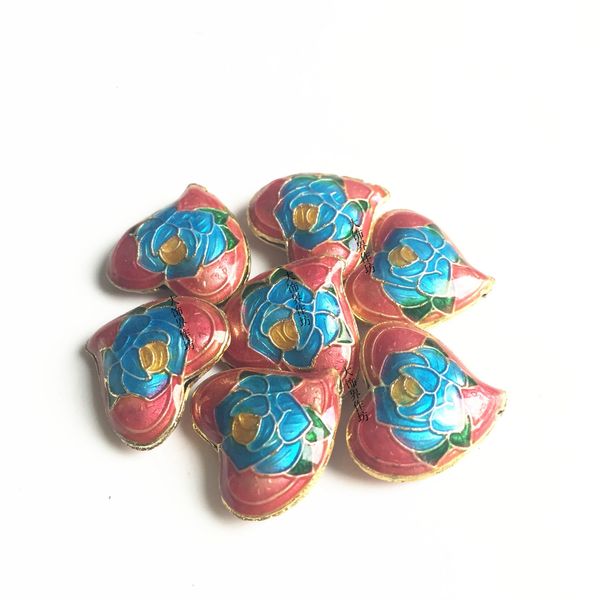 10pcs cloisonne filigree love flower loose beads diy enamel copper jewelry accessories jewellery making charm pendant earrings, Black
10pcs cloisonne filigree love flower loose beads diy enamel copper jewelry accessories jewellery making charm pendant earrings, Black