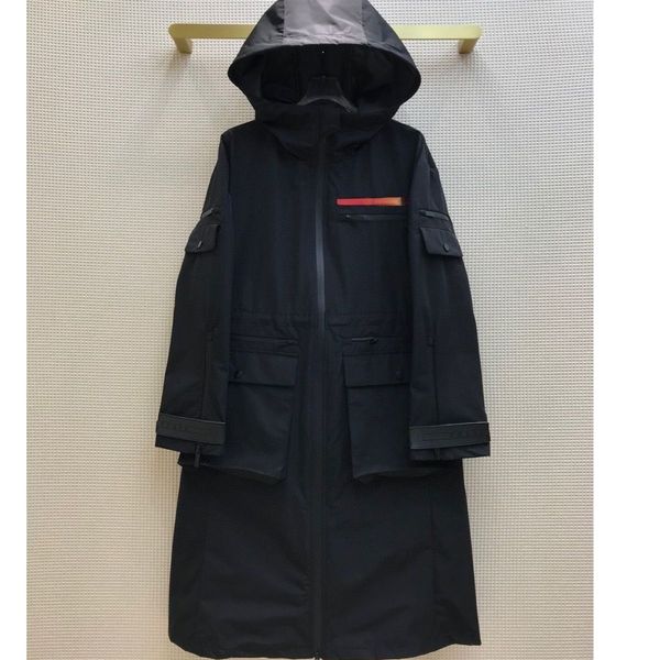 luxury designer luxury brand prad early spring new hooded long windbreaker chest glue design loose version for men, Tan;black
luxury designer luxury brand prad early spring new hooded long windbreaker chest glue design loose version for men, Tan;black