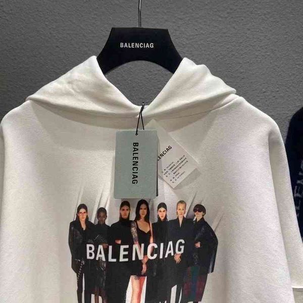 hoodies balencaigas's's designer men's sweater portrait band letter hooded sweater spring autumn style popular versatile wo, Black
hoodies balencaigas's's designer men's sweater portrait band letter hooded sweater spring autumn style popular versatile wo, Black