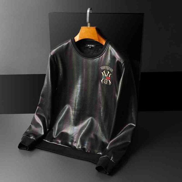 men's luxury fashion brands menswear and new personalized embroidery thickened long, Black
men's luxury fashion brands menswear and new personalized embroidery thickened long, Black
