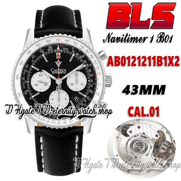 blsf v2 ab0121211b1x2 eta a7750 automatic chronograph mens watch 43mm black dial white subdial 316l steel case leather super edition eternit, Slivery;brown
blsf v2 ab0121211b1x2 eta a7750 automatic chronograph mens watch 43mm black dial white subdial 316l steel case leather super edition eternit, Slivery;brown