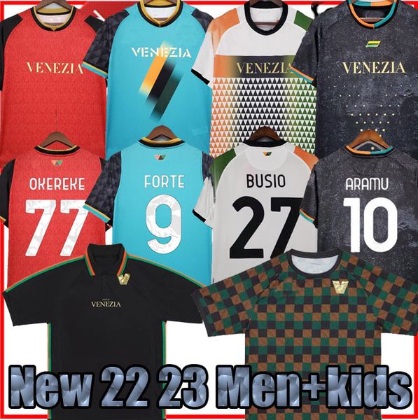 21 22 23 venezia fc soccer jerseys home black away white third blue 4th red aramu forte venice 2022 2023 busio okereke henry football shirts, Black;yellow
21 22 23 venezia fc soccer jerseys home black away white third blue 4th red aramu forte venice 2022 2023 busio okereke henry football shirts, Black;yellow