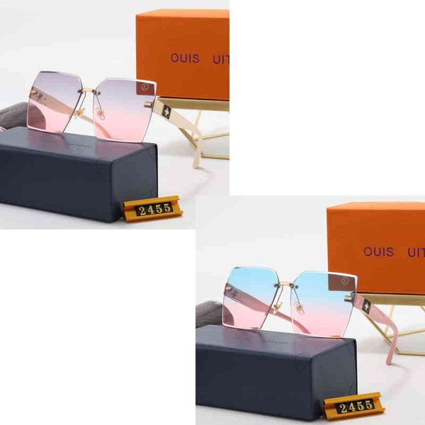 designer l vs sunglass cycle luxurious fashion mens womens latest frameless gradual change sunglasses anti ultraviolet frame glasses, White;black 
designer l vs sunglass cycle luxurious fashion mens womens latest frameless gradual change sunglasses anti ultraviolet frame glasses, White;black