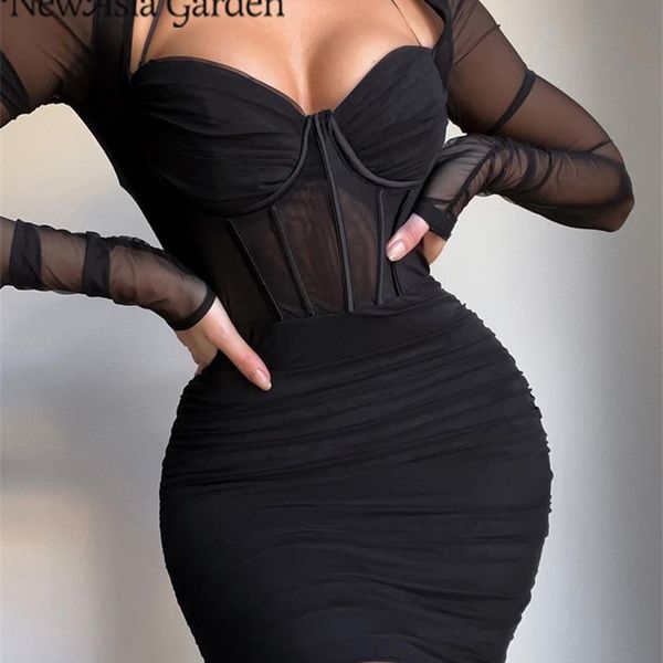 asia mesh halter dress boned long sleeve cut out see through ruched patchwork bodycon corset dress women party black dresses 220516, Black;gray
asia mesh halter dress boned long sleeve cut out see through ruched patchwork bodycon corset dress women party black dresses 220516, Black;gray