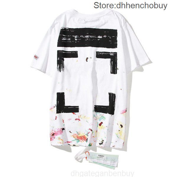 2022 men's designer offs shirts fashion luxury cotton loose t-shirts casual summer short sleeves oil painting tee x back print ibak 3o5, White;black
2022 men's designer offs shirts fashion luxury cotton loose t-shirts casual summer short sleeves oil painting tee x back print ibak 3o5, White;black