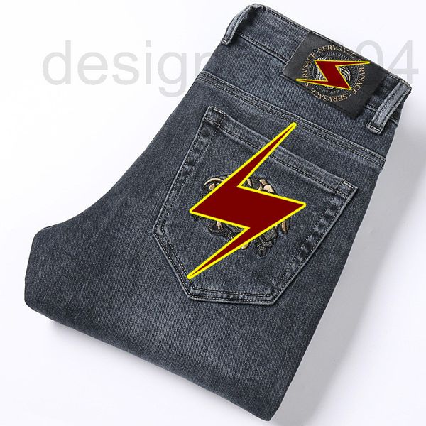 men's jeans designer brand new jeans men's medusa embroidered smoke gray small straight tube slim elastic long pants yfmb, Blue
men's jeans designer brand new jeans men's medusa embroidered smoke gray small straight tube slim elastic long pants yfmb, Blue