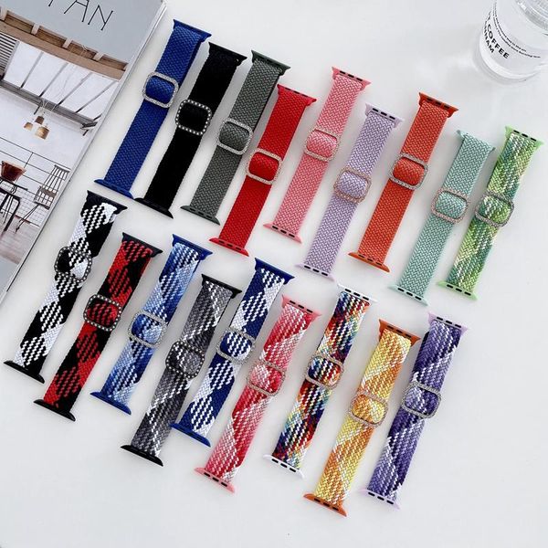 New Adjustable Elastics Nylon Watchs Strap For Apple Watch Band 38mm 40mm 42mm 44mm iWatch Series 6 5 4 3 2 1 SE Smart Straps
New Adjustable Elastics Nylon Watchs Strap For Apple Watch Band 38mm 40mm 42mm 44mm iWatch Series 6 5 4 3 2 1 SE Smart Straps