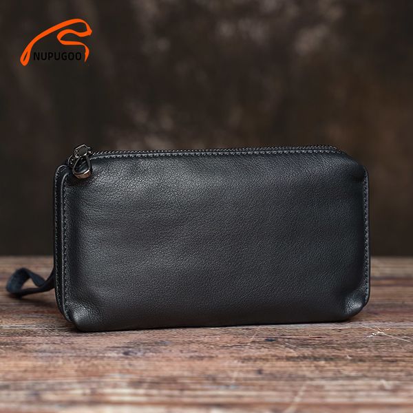 casual men clutch bag genuine leather wallet phone mini coin purses credit card holder blue business small money bags nupugoo, Red;black
casual men clutch bag genuine leather wallet phone mini coin purses credit card holder blue business small money bags nupugoo, Red;black