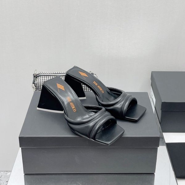 attico devon the heeled sandals black slippers lab leather block heel mules high heels shoes slip on slides open toes shoe for women luxury
attico devon the heeled sandals black slippers lab leather block heel mules high heels shoes slip on slides open toes shoe for women luxury