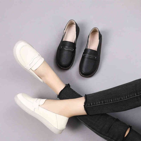 dress shoes spring and autumn leather nurse shoes female mother soft bottom breathable flat doudou large 41-43 single bm4f, Black
dress shoes spring and autumn leather nurse shoes female mother soft bottom breathable flat doudou large 41-43 single bm4f, Black