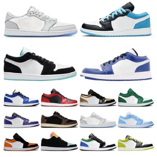 jumpman 1 low men women basketball shoes 1s triple white shadow designer university blue unc black bred toe light smoky grey mens sneakers
jumpman 1 low men women basketball shoes 1s triple white shadow designer university blue unc black bred toe light smoky grey mens sneakers