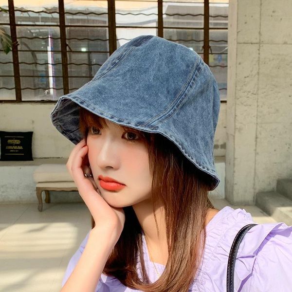 berets denim fisherman's hat bucket fashion bob caps hip hop gorros men women panama warm outdoor, Blue;gray
berets denim fisherman's hat bucket fashion bob caps hip hop gorros men women panama warm outdoor, Blue;gray