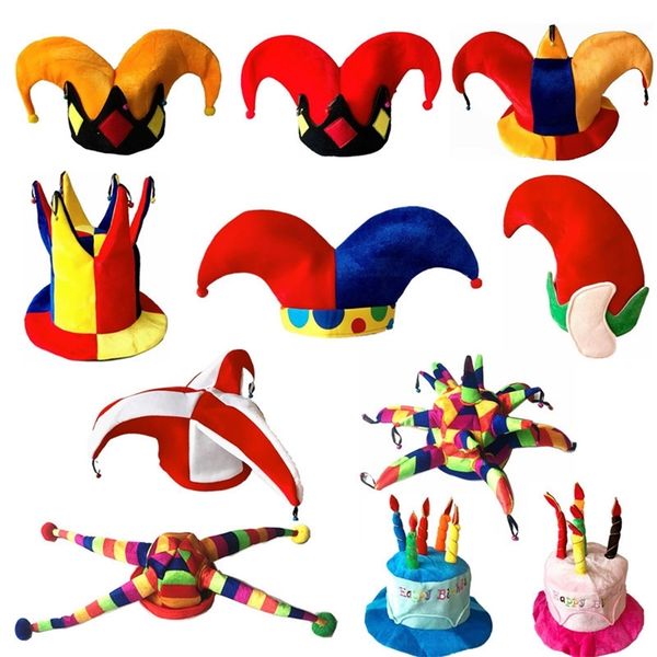 wide brim hats men women clown circus birthday candle hat elf caps halloween cosplay costume party dress decor christmas decorations 220826, Blue;gray
wide brim hats men women clown circus birthday candle hat elf caps halloween cosplay costume party dress decor christmas decorations 220826, Blue;gray