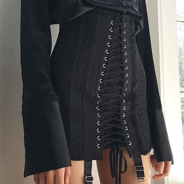 insdoit gothic y2k vintage mini women punk patchwork summer high waist bodycon eyelet lace up aesthetic skirts 220618, Black
insdoit gothic y2k vintage mini women punk patchwork summer high waist bodycon eyelet lace up aesthetic skirts 220618, Black