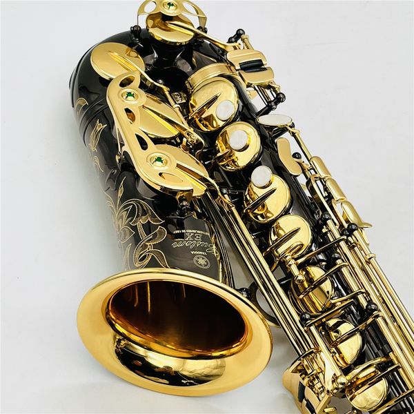 yas-875ex alto saxophone eb tune black nickel-plated gold keys beautifully carved decoration professional woodwind
yas-875ex alto saxophone eb tune black nickel-plated gold keys beautifully carved decoration professional woodwind
