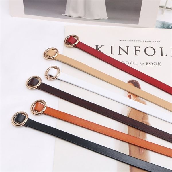 belts hole round buckle women's belt simple and versatile leather student korean decorative thin fashion sokj, Black;brown
belts hole round buckle women's belt simple and versatile leather student korean decorative thin fashion sokj, Black;brown