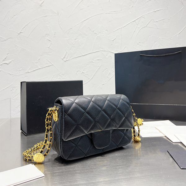 classic vintage designer bag caviar leather one shoulder gold coin chain bag women's flap golds hardware double letter handbag crossbod
classic vintage designer bag caviar leather one shoulder gold coin chain bag women's flap golds hardware double letter handbag crossbod