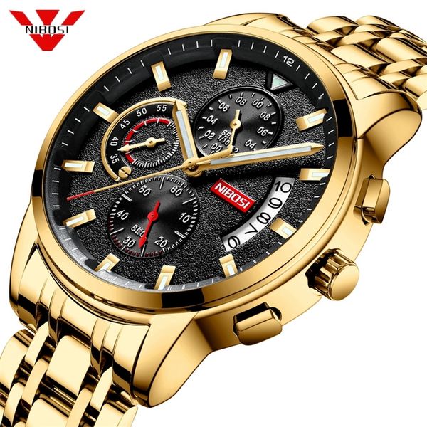 nibosi 2019 new brand quartz watch men sport watches men steel band military clock waterproof gold wrist watch relogio masculino t200113, Slivery;brown
nibosi 2019 new brand quartz watch men sport watches men steel band military clock waterproof gold wrist watch relogio masculino t200113, Slivery;brown