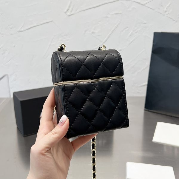 luxury designer famous classic mini box bags adjustable shoulder strap quilted crossbody bag genuine leather cosmetic vanity mirror handbags
luxury designer famous classic mini box bags adjustable shoulder strap quilted crossbody bag genuine leather cosmetic vanity mirror handbags