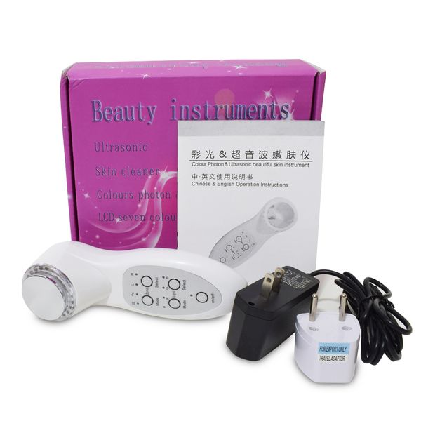 3mhz ultrasonic face massager 7 led face skin rejuvenation ionoresis care skin cleaner facial beauty 110-240vnew
3mhz ultrasonic face massager 7 led face skin rejuvenation ionoresis care skin cleaner facial beauty 110-240vnew
