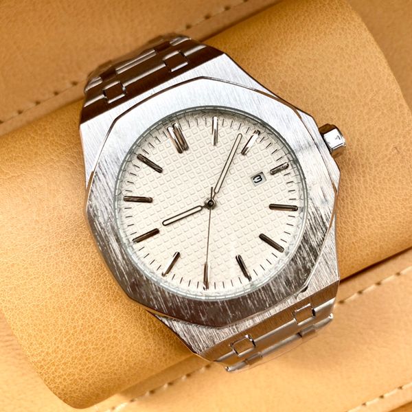 watch mens watch 45mm quartz movement watches stainless steel strap fashion business wristwatches for men wristwatch montre de luxe butterfl, Slivery;brown
watch mens watch 45mm quartz movement watches stainless steel strap fashion business wristwatches for men wristwatch montre de luxe butterfl, Slivery;brown
