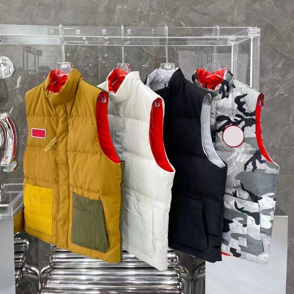 fashion vests down jacket vest keep warm mens stylist winter jacket men and women thicken outdoor coat essential cold protection size xs-2xl, Black;white
fashion vests down jacket vest keep warm mens stylist winter jacket men and women thicken outdoor coat essential cold protection size xs-2xl, Black;white