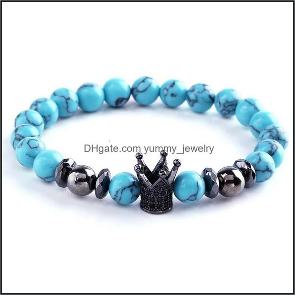 beaded strands bracelets jewelry charm men 8mm natural green stone bead crown black zircon braided luxurious bracelet pseras for women man
beaded strands bracelets jewelry charm men 8mm natural green stone bead crown black zircon braided luxurious bracelet pseras for women man