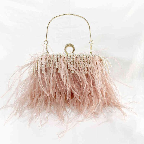 evening bags money clutch ostrich hair evening clutch bags celebrity fur hand held banquet party pink bag pearl chain woman handbag 220328
evening bags money clutch ostrich hair evening clutch bags celebrity fur hand held banquet party pink bag pearl chain woman handbag 220328