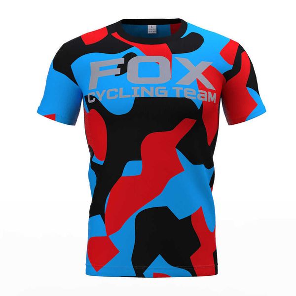 kaus enduro lengan pendek pria tim bersepeda fox pakaian sepeda gunung motor motocross lumpur kamuflase menurun, White
kaus enduro lengan pendek pria tim bersepeda fox pakaian sepeda gunung motor motocross lumpur kamuflase menurun, White