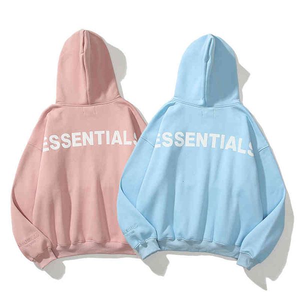 men's hoodies & sweatshirts qiudongchao brand fog essentials reflective hoodie loose plush thickened sweater women's mn83, Black
men's hoodies & sweatshirts qiudongchao brand fog essentials reflective hoodie loose plush thickened sweater women's mn83, Black