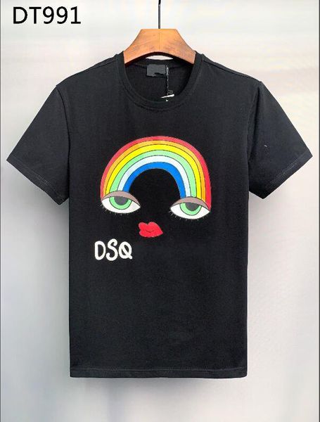 dsq icon men's t-shirts designer print letter men tees paris cotton polos man women clothing fashion brand t shirt dt991, White;black
dsq icon men's t-shirts designer print letter men tees paris cotton polos man women clothing fashion brand t shirt dt991, White;black