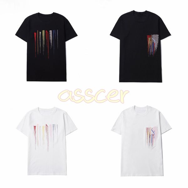 new summer mens t shirts fashion colorful embroidery tees high street womens casual t shirt asian size s-2xl, White;black
new summer mens t shirts fashion colorful embroidery tees high street womens casual t shirt asian size s-2xl, White;black