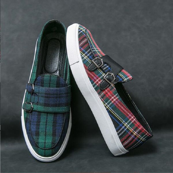 loafers men shoes canvas plaid classic fashion moccasin man party outdoor daily pu double buckle all-match casual shoes da56, Black
loafers men shoes canvas plaid classic fashion moccasin man party outdoor daily pu double buckle all-match casual shoes da56, Black