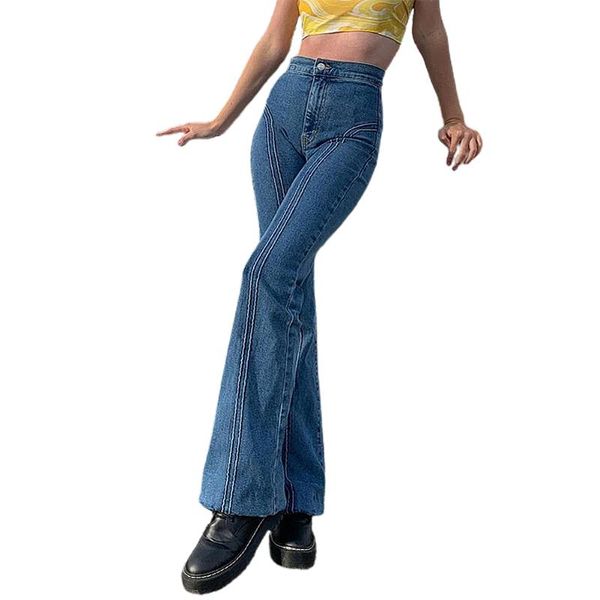 women's jeans yiyimiyu retro vintage y2k flare for women high waist harajuku denim sweatpants streetwear korean aesthetic 90s pants, Blue
women's jeans yiyimiyu retro vintage y2k flare for women high waist harajuku denim sweatpants streetwear korean aesthetic 90s pants, Blue