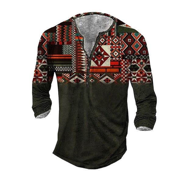 men's henley shirt tee t shirt 3d print graphic color block argyle plus size henley daily sports button-down print long sleeve basic c, White;black
men's henley shirt tee t shirt 3d print graphic color block argyle plus size henley daily sports button-down print long sleeve basic c, White;black