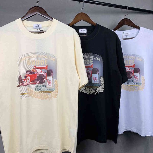 brand designer t shirt rhude print t-shirt men's and women's cotton fashion gran prix circuit de monaco sports short sleeve high q, White;black
brand designer t shirt rhude print t-shirt men's and women's cotton fashion gran prix circuit de monaco sports short sleeve high q, White;black