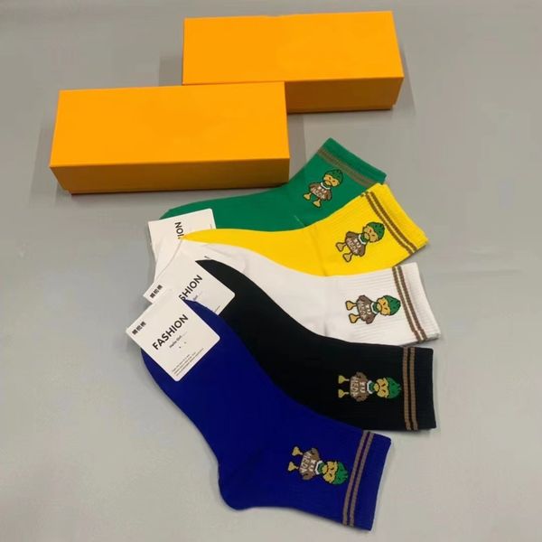 2022 mens socks designer for womens men luxury cotton sock classic designers letter stocking comfortable 5 pairs together popular trend lol, Black
2022 mens socks designer for womens men luxury cotton sock classic designers letter stocking comfortable 5 pairs together popular trend lol, Black