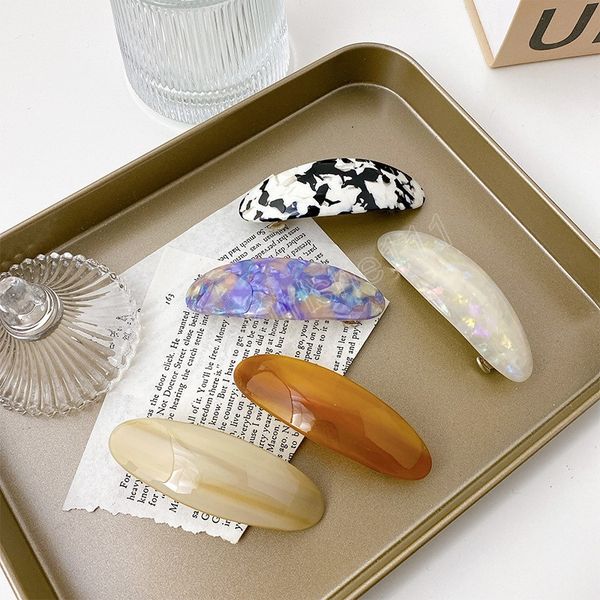 acetate geometric hair clips lady hairpin barrette for women girls ponytail clip fashion hair accessories gifts, Slivery;white
acetate geometric hair clips lady hairpin barrette for women girls ponytail clip fashion hair accessories gifts, Slivery;white