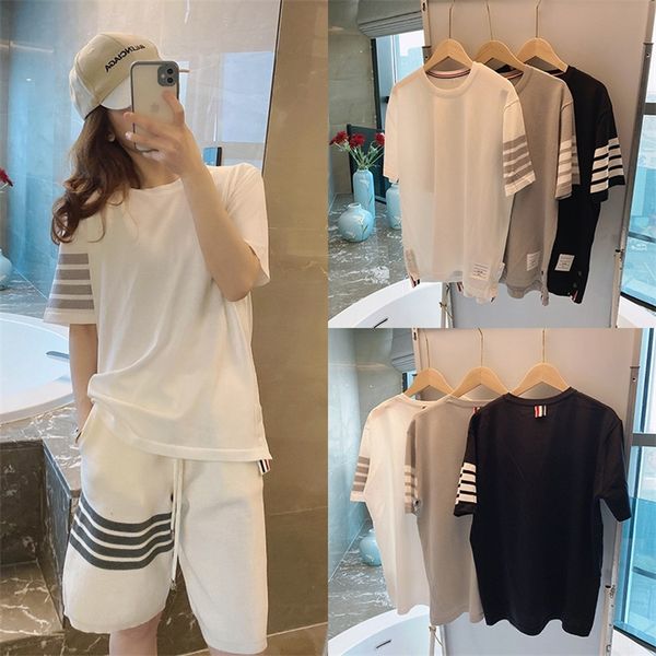 11% off 2022 new trendy and wo clothing four bar t-shirt ice silk summer knitting versatile loose short sleeve women's casual top, White
11% off 2022 new trendy and wo clothing four bar t-shirt ice silk summer knitting versatile loose short sleeve women's casual top, White