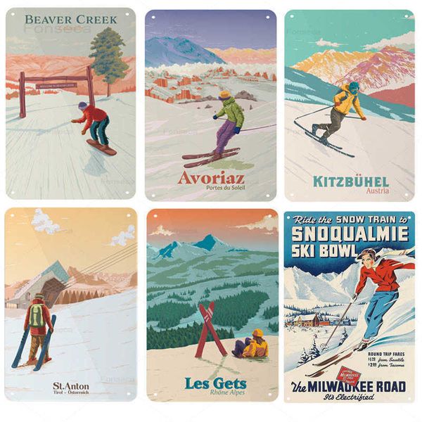 retro ski resort metal sign st anton kitzbuhel avoriaz winter landscape home bar club l wall decor tin plaque 20x30cm
retro ski resort metal sign st anton kitzbuhel avoriaz winter landscape home bar club l wall decor tin plaque 20x30cm