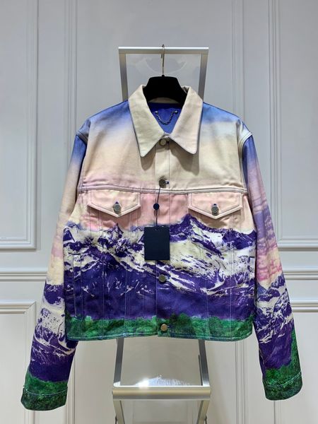 2022 spring and autumn new mens and womens designer denim jacket ~ us size jacket ~ high-quality snow mountain print design mens luxury sing, Black;brown
2022 spring and autumn new mens and womens designer denim jacket ~ us size jacket ~ high-quality snow mountain print design mens luxury sing, Black;brown