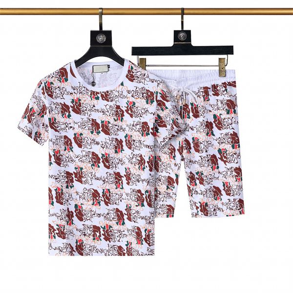 22s mens fashion designers summer jogging suits new pattern print tracksuits men short sleeve sportswear jogger suit sets outfits sweatshirt, Gray
22s mens fashion designers summer jogging suits new pattern print tracksuits men short sleeve sportswear jogger suit sets outfits sweatshirt, Gray
