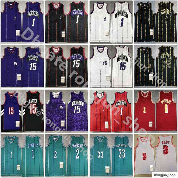 college basketball wears mitchell and ness stitched men basketball vince 15 carter tracy 1 mcgrady alonzo mourning larry tyrone bogues johns, Black
college basketball wears mitchell and ness stitched men basketball vince 15 carter tracy 1 mcgrady alonzo mourning larry tyrone bogues johns, Black